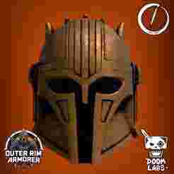 The Mandalorian Armorer Helmet