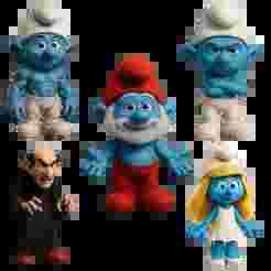 The Smurfs Collection Pack (5 Figures)