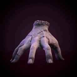 Thing, Fingers, The Addams Family, Wednesday Addams