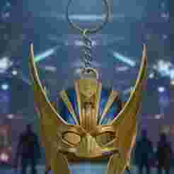 Thor Mask Keychain - Odinson Majesty Pose - Marvel - Ready to Print (No Supports Needed)