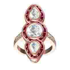Three Stone Diamond Ring