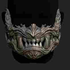 Tiger Mempo Mask