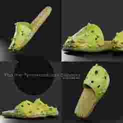 Tito the Tyrannosaurus Slippers - oc 3d printable files