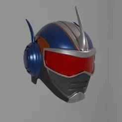 Tokusatsu Hero Helmet - 3D Model for Printing
