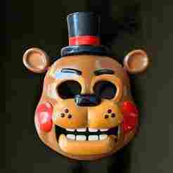 Toy Freddy Mask (FNAF / Five Nights At Freddy’s)