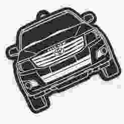 Toyota Hilux Front Keychain : Keychain
