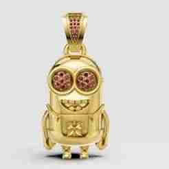 TOYS GOLD PENDANT 3d printable model