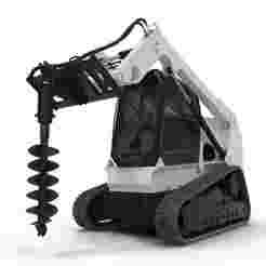 Tracked Skid Steer w/ Auger