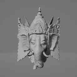 Traditional Ganesha Mask