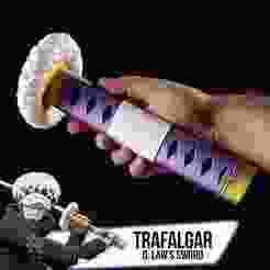 Trafalgar D. Law 's sword - One Piece