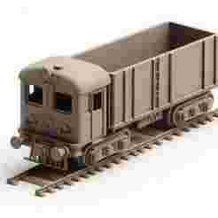 Train Engine Showpiece 3D Print – Decorative Railway Sculpture