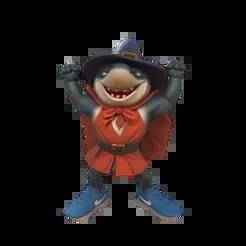 👾🎃 Tralalero Tralala Halloween Edition - 3D STL Figure 👻
