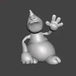 TRAP DOOR ROGG FANTASY FIGURE MODEL TOY SCULPTURE