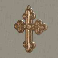 Trefoil Cross Pendant