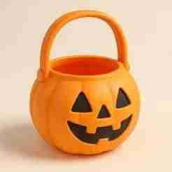 Trick-or-Treat Pumpkin Basket