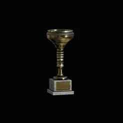 trophy cup model for 3D printing 5 print in place
