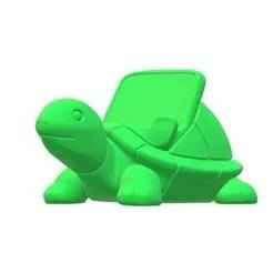 Turtle Shaped Mobile Stand | Cute 3D Printed Phone Holder | STL File