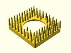 Tuya / Moes TS0044 Holder / Mount for UK light switches