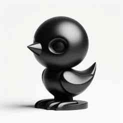 Tweety Bird 3D Print Showpiece – Cute Cartoon Figurine