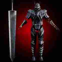 ULTIMATE BERSERK ARMOR GUTS PACK full armor with helmet cannon arm dragonslayer behelit and figure life size cosplay - Berserk Fan Art
