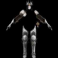 ULTIMATE DARK CRUSADER ARMOR LORDS OF THE FALLEN LIFE SIZE – FULL COSPLAY FAN ART STL