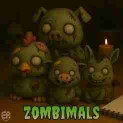 🚜 Undead Farm Bundle - Zombimals Collection 👻🐄