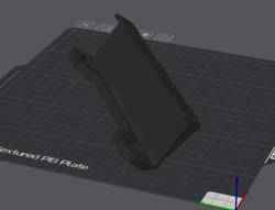 Under Monitor Sticky Notes Holder // No supports