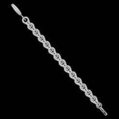 Unique Diamond Link Bracelet