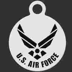 United States Air Force Keyring