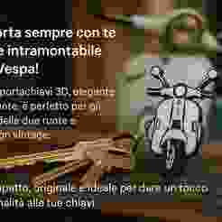 Vespa  keychain