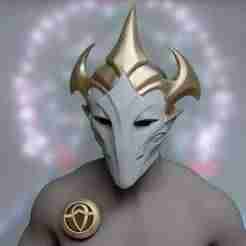 Victor wild rift arcane cosplay Mask