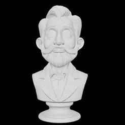 Victorian Gentleman Bust