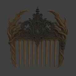 🦇 Victorian Hunter’s Comb