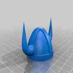 Viking helmet and Peace Medallion for "Partysaurus Rex" elf on the shelf