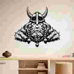 Viking Norseman - Wall Art Multicolor