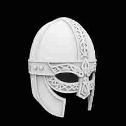 Viking Warrior Helmet 3D Printable Model