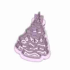 Vintage Christmas Tree Clay Cutter - 32mm