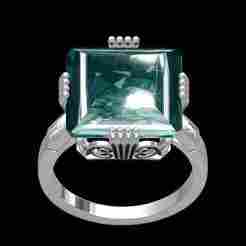 Vintage Fashion Womens Engagement Ring
