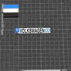 Volkswagen VW Keychain with logo CUSTOMAZABLE
