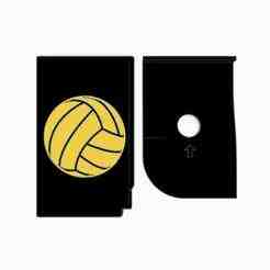 Volleyball Business Card Holder