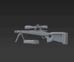 Wargaming Sniper Conversion Kit - 28mm Scale Miniature Parts