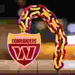 WASHINGTON COMMANDERS NFL SHIELD CHAIN