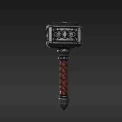 Weathered Ancient Hammer Bag Charm - Robust Miniature Weapon Pendant for Keys & Collectibles