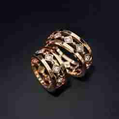 Wedding Rings 3D Model