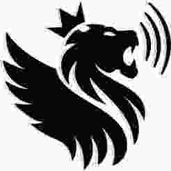 winged lion roaring 3 - 2D/3D Wall Art STL+SVG For CNC Router, Plasma, Waterjet, Laser & 3D Printer