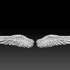 Wings of Eternity – Angelic 3D Relief