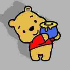 Winnie the Pooh Bear Key Ring