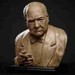 Winston Churchill Bust - Prime Minister of Britain