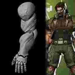 Winter Soldier - Arm - Marvel Rivals - Cosplay