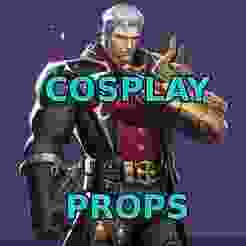 Winter Soldier, BUcky Barnes, Sebastian Stan, Blood Soldier Costume Marvel Rivals Full armor, weapon Gun and props Cosplay Kit , kitbash  Gift holiday free